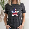 Stars and Stripes, Flag, 4th of July, Star Pattern - Adult & Kids T-Shirts, Sweatshirts & Hoodies apparel design preview 1