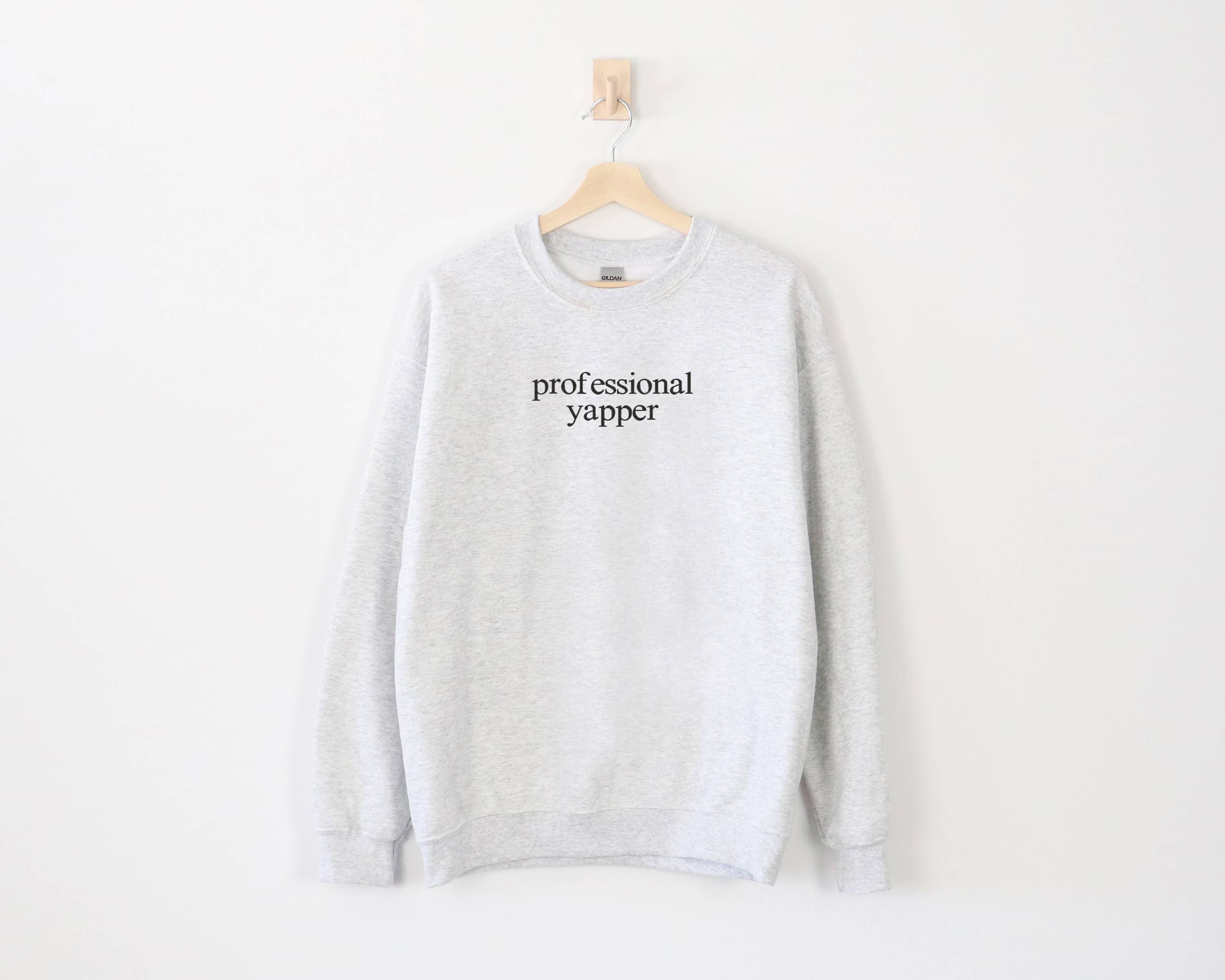 Professional Yapper, Born To Yap, Funny - Adult & Kids T-Shirts, Sweatshirts & Hoodies apparel design preview 1