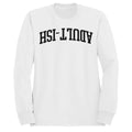 Adult-Ish Vintage Arched Lettering Women's - Adult & Kids T-Shirts, Sweatshirts & Hoodies apparel design preview 1