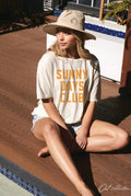 Sunny Days Club Oversized Graphic Top - Adult & Kids T-Shirts, Sweatshirts & Hoodies apparel design preview 1