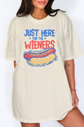Women Wieners Graphic Print Oversize Ss Top - Adult & Kids T-Shirts, Sweatshirts & Hoodies apparel design preview 1