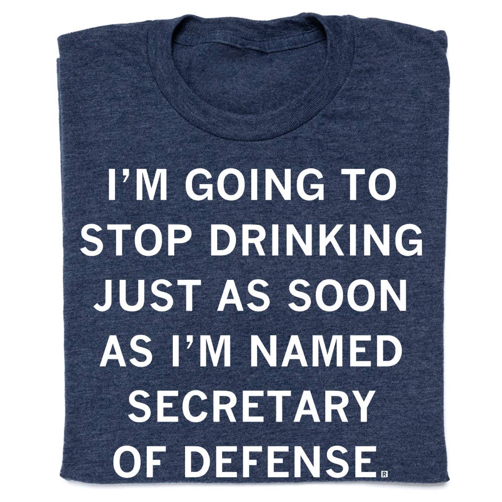 Secretary of Defense Drinking - Adult & Kids T-Shirts, Sweatshirts & Hoodies apparel design preview 1