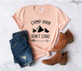 Camp Hair Don't Care - Adult & Kids T-Shirts, Sweatshirts & Hoodies apparel design preview 1