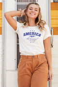 America the Beautiful Graphic - Adult & Kids T-Shirts, Sweatshirts & Hoodies apparel design preview 1