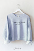 Coffee Teach Repeat Mid Graphic - Adult & Kids T-Shirts, Sweatshirts & Hoodies apparel design preview 1
