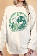 Just Green Beer It Oversized Terry - Adult & Kids T-Shirts, Sweatshirts & Hoodies apparel design preview 1