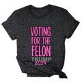Voting For the Felon 2680 - Adult & Kids T-Shirts, Sweatshirts & Hoodies apparel design preview 1
