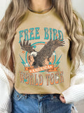Free Bird World Tour Graphic - Adult & Kids T-Shirts, Sweatshirts & Hoodies apparel design preview 1