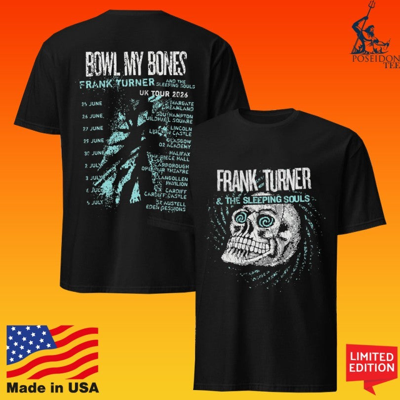Frank Turner And The Sleeping Souls Bowl My Bones - Adult & Kids T-Shirts, Sweatshirts & Hoodies apparel design preview 1