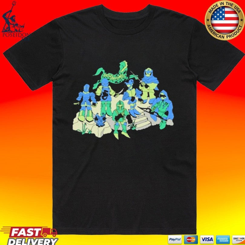 Guster Blue Knight - Adult & Kids T-Shirts, Sweatshirts & Hoodies apparel design preview 1