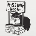 Hissing Booth - Adult & Kids T-Shirts, Sweatshirts & Hoodies apparel design preview 1