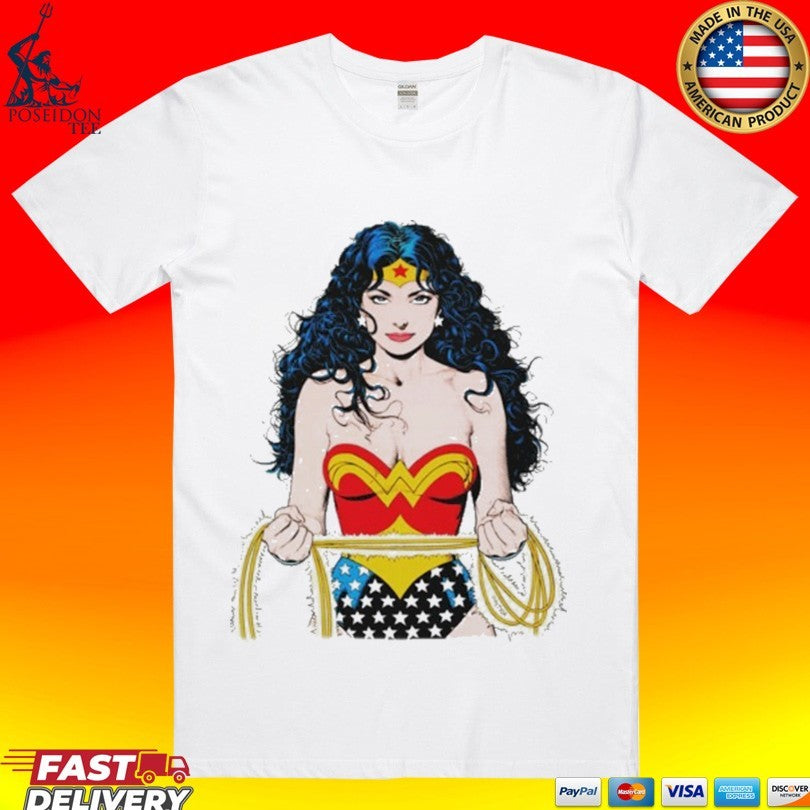 Increase The Peace Premium Garment-dyed Wonder Woman - Adult & Kids T-Shirts, Sweatshirts & Hoodies apparel design preview 1