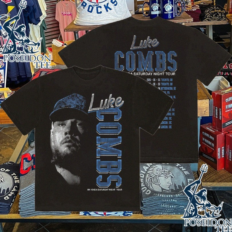 Johan Cruijff Arena Luke Combs Lc Photo - Adult & Kids T-Shirts, Sweatshirts & Hoodies apparel design preview 1