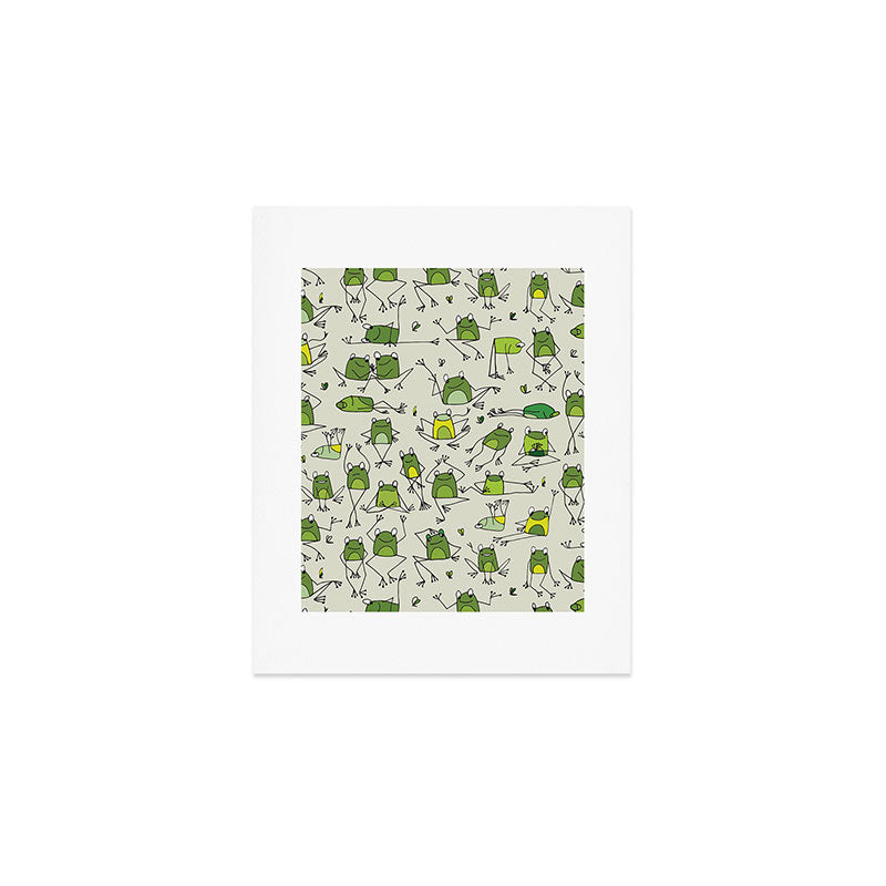 Funny Frogs Art Print Gallery Image 1 - Adult & Kids T-Shirts, Sweatshirts & Hoodies apparel design preview 1