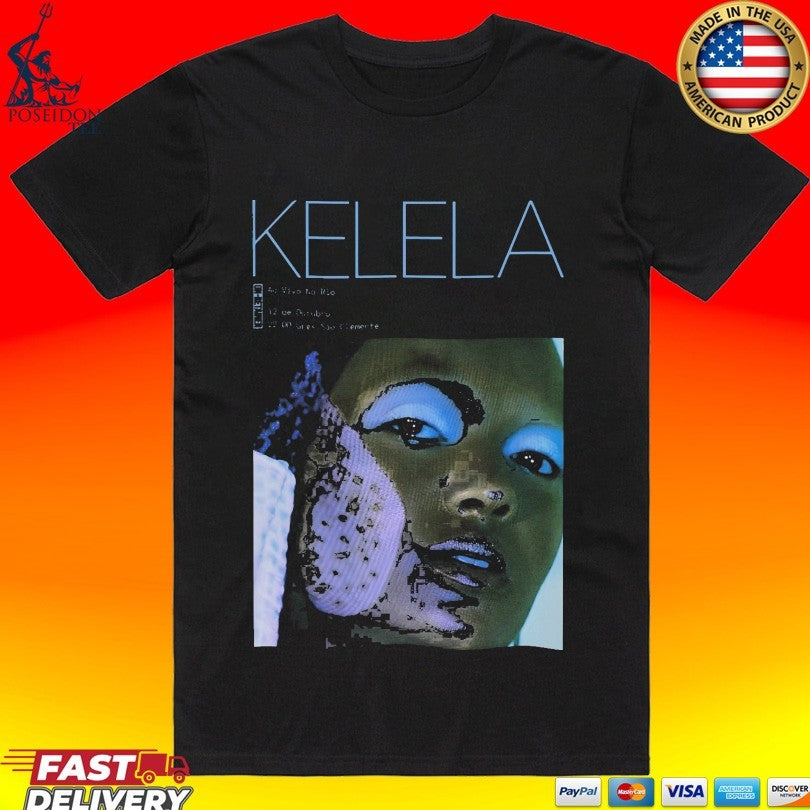 Kelela Ao Vivo No Rio - Adult & Kids T-Shirts, Sweatshirts & Hoodies apparel design preview 1
