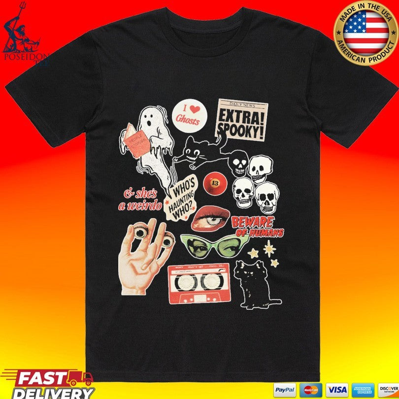 Kristin Jones Halloween Charms - Adult & Kids T-Shirts, Sweatshirts & Hoodies apparel design preview 1