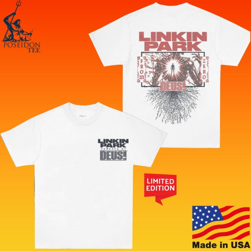 Linkin Park Lp X Deus Powered By From Zero - Adult & Kids T-Shirts, Sweatshirts & Hoodies apparel design preview 1