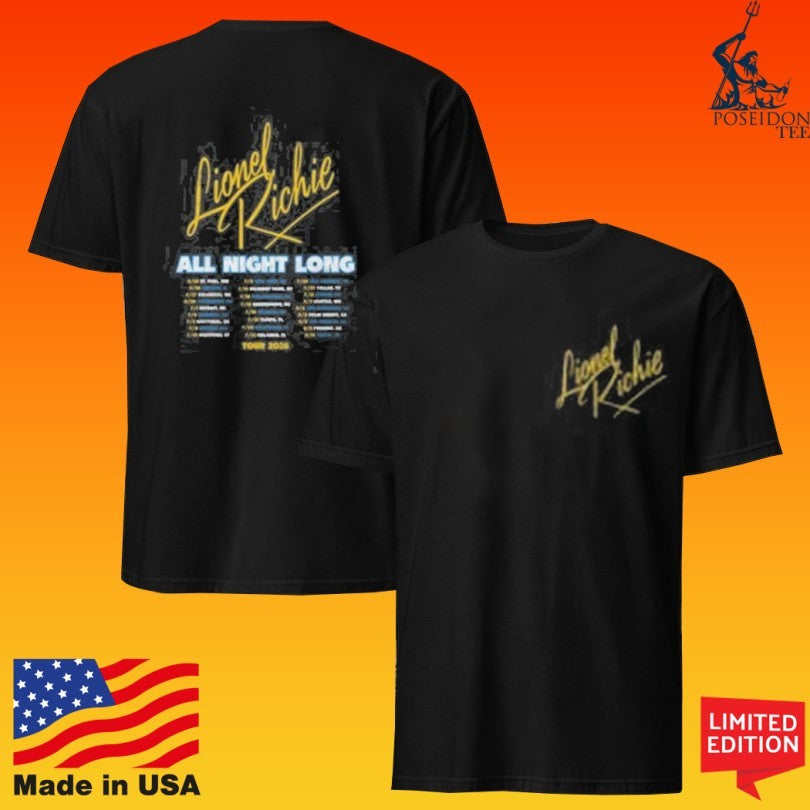 Lionel Richie All Night - Adult & Kids T-Shirts, Sweatshirts & Hoodies apparel design preview 1