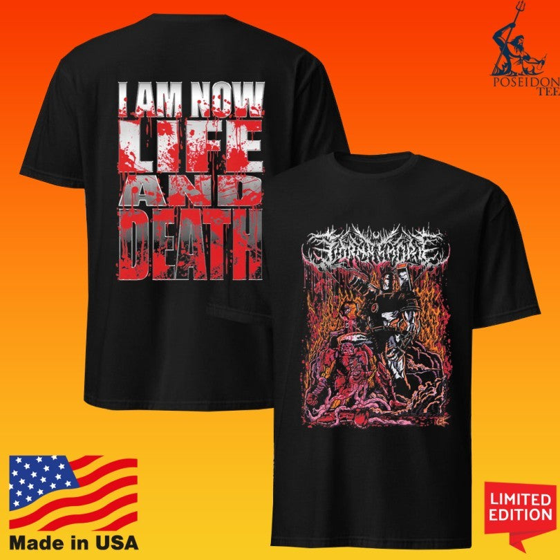 Lorna Shore I Am Now Life And Death - Adult & Kids T-Shirts, Sweatshirts & Hoodies apparel design preview 1