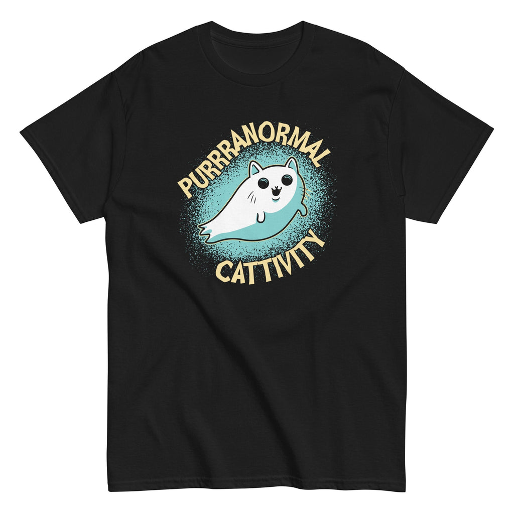 Purrranormal Cattivity Men's Classic - Adult & Kids T-Shirts, Sweatshirts & Hoodies apparel design preview 1