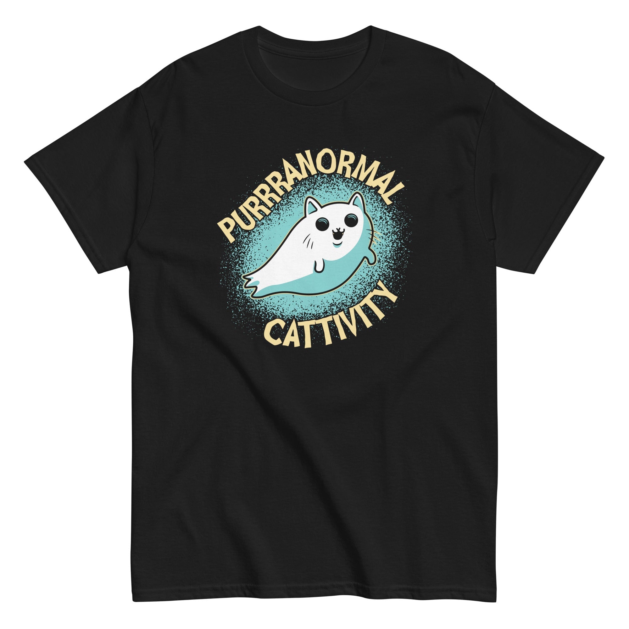 Purrranormal Cattivity Men's Classic - Adult & Kids T-Shirts, Sweatshirts & Hoodies apparel design preview 1