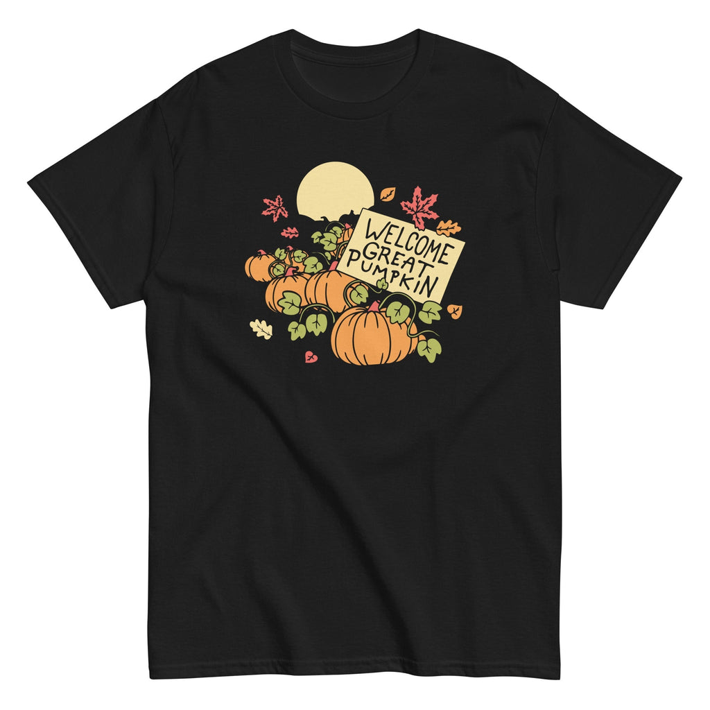 Welcome Great Pumpkin Men's Classic - Adult & Kids T-Shirts, Sweatshirts & Hoodies apparel design preview 1