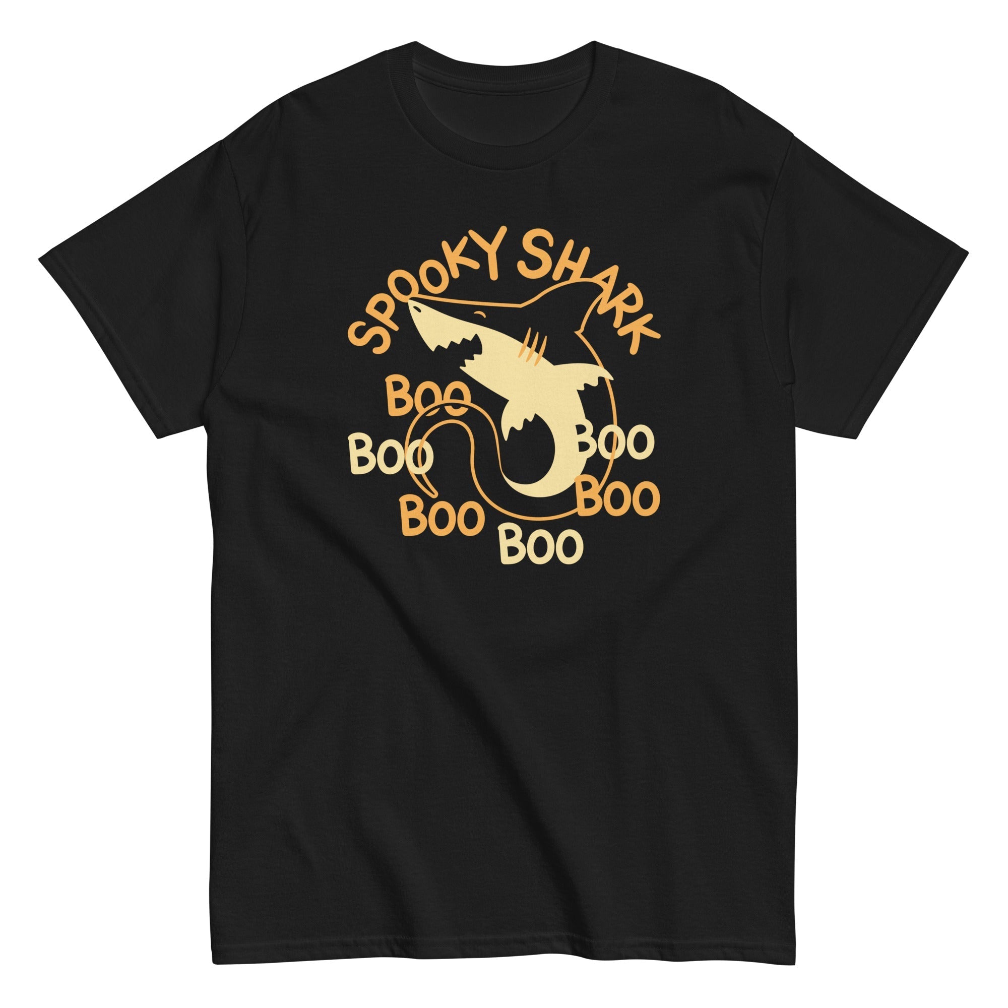 Spooky Shark Men's Classic - Adult & Kids T-Shirts, Sweatshirts & Hoodies apparel design preview 1
