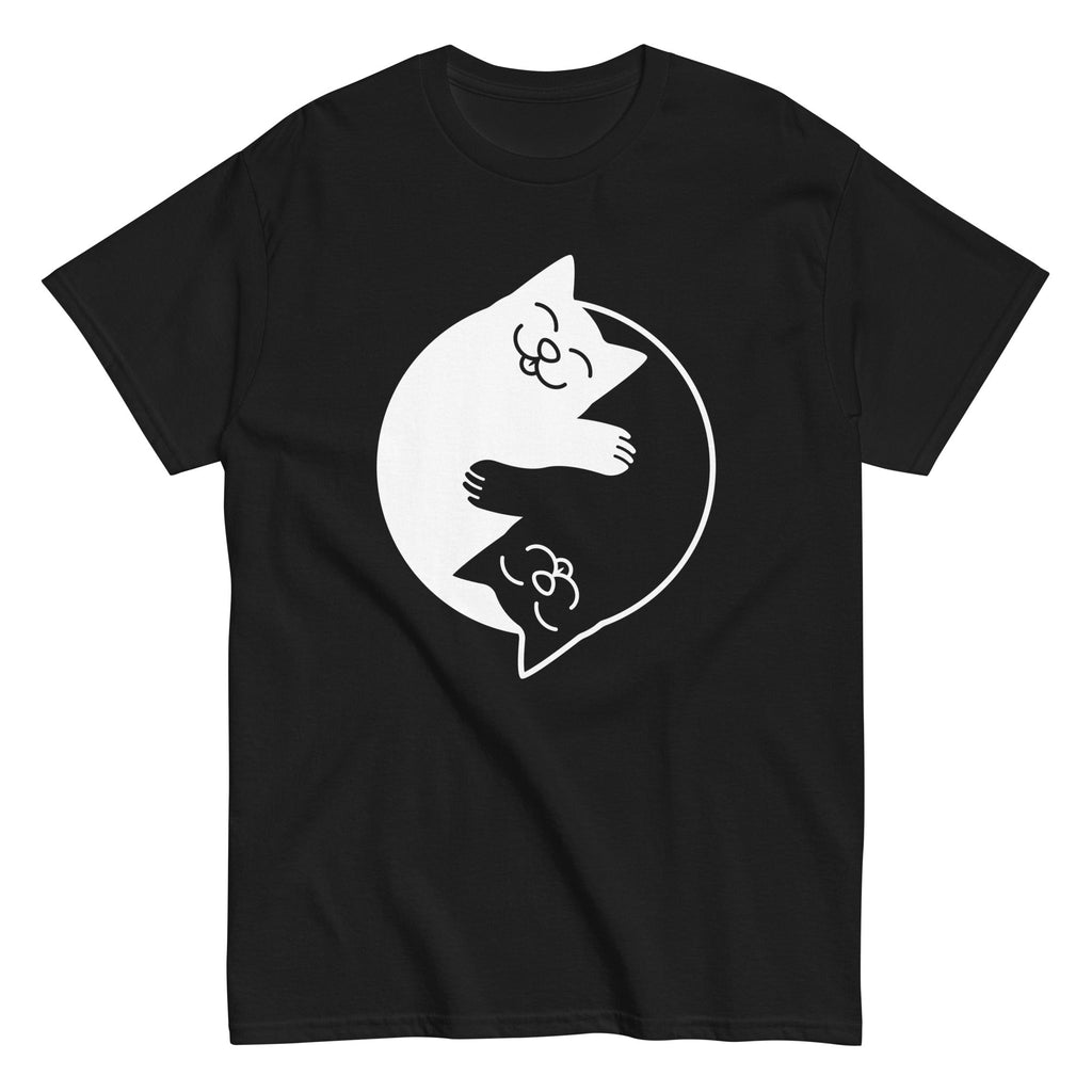 Yin Yang Cats Men's Classic - Adult & Kids T-Shirts, Sweatshirts & Hoodies apparel design preview 1