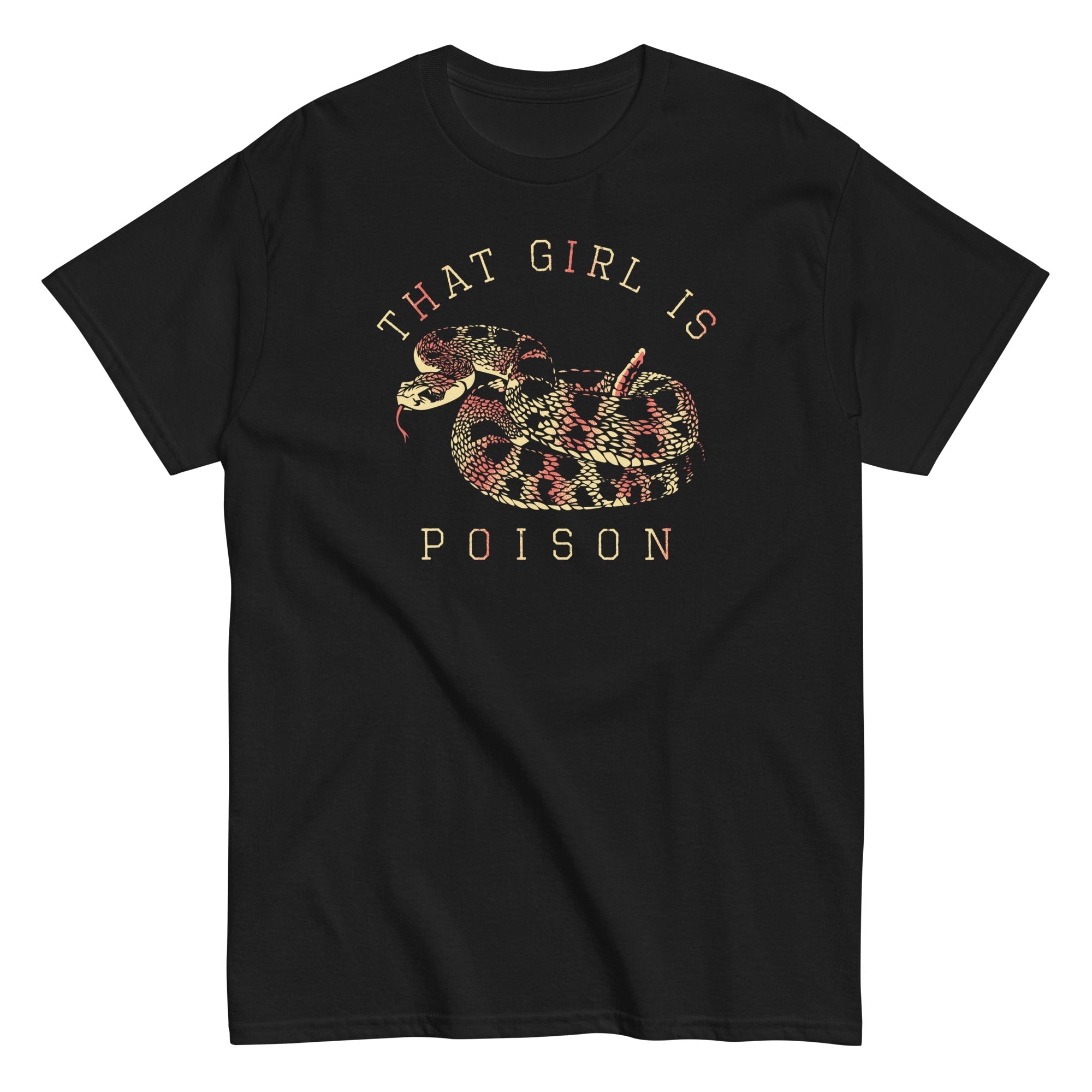 That Girl Is Poison Men's Classic - Adult & Kids T-Shirts, Sweatshirts & Hoodies apparel design preview 1