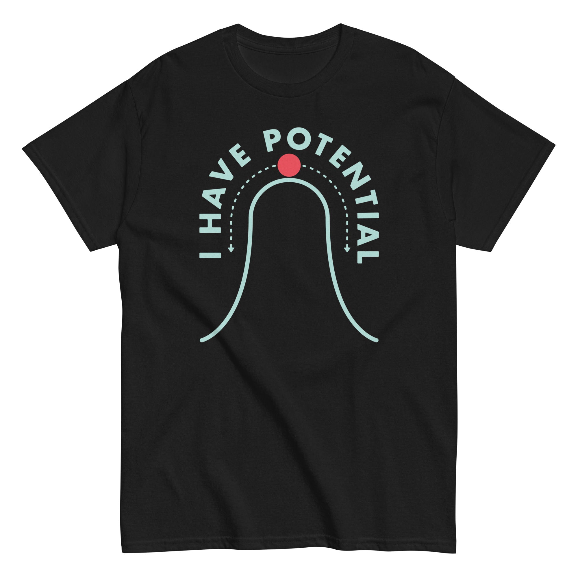 I Have Potential Men's Classic - Adult & Kids T-Shirts, Sweatshirts & Hoodies apparel design preview 1