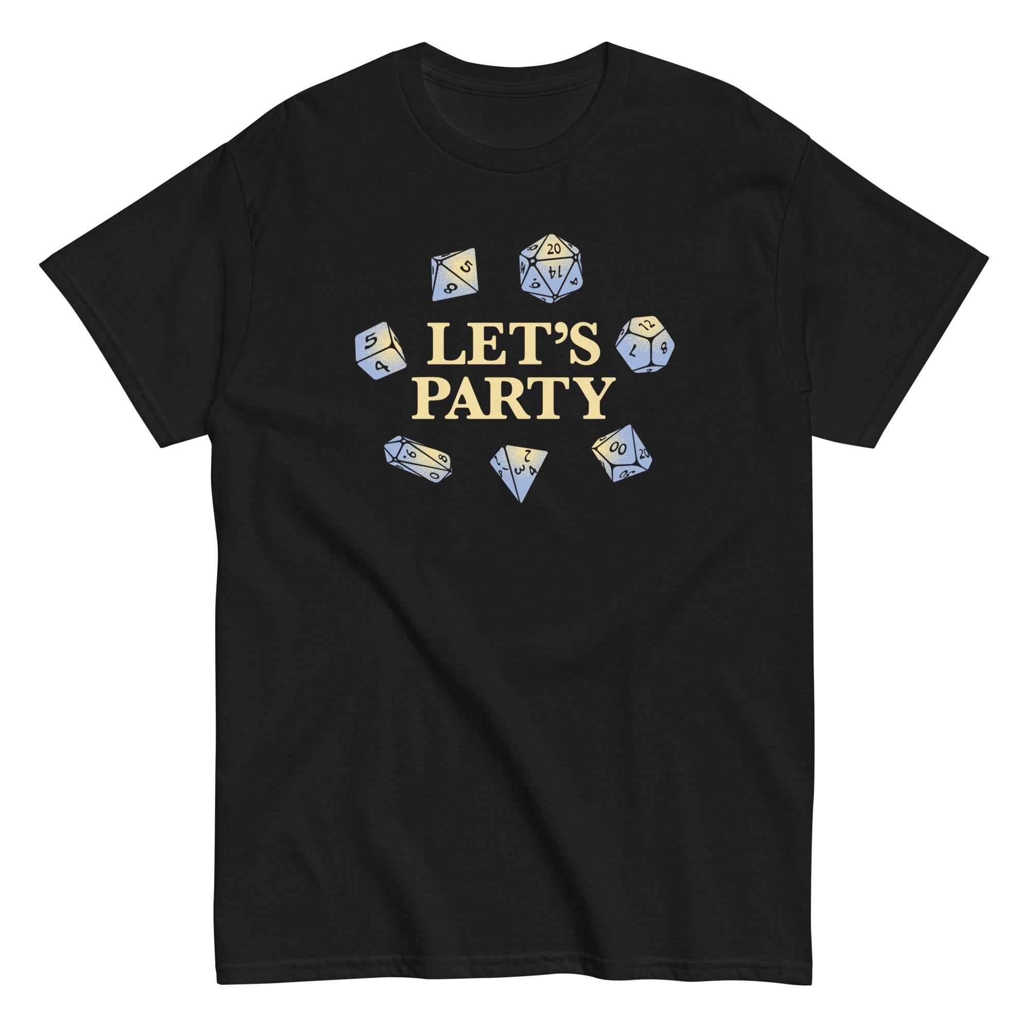 Let's Party Dice Men's Classic - Adult & Kids T-Shirts, Sweatshirts & Hoodies apparel design preview 1