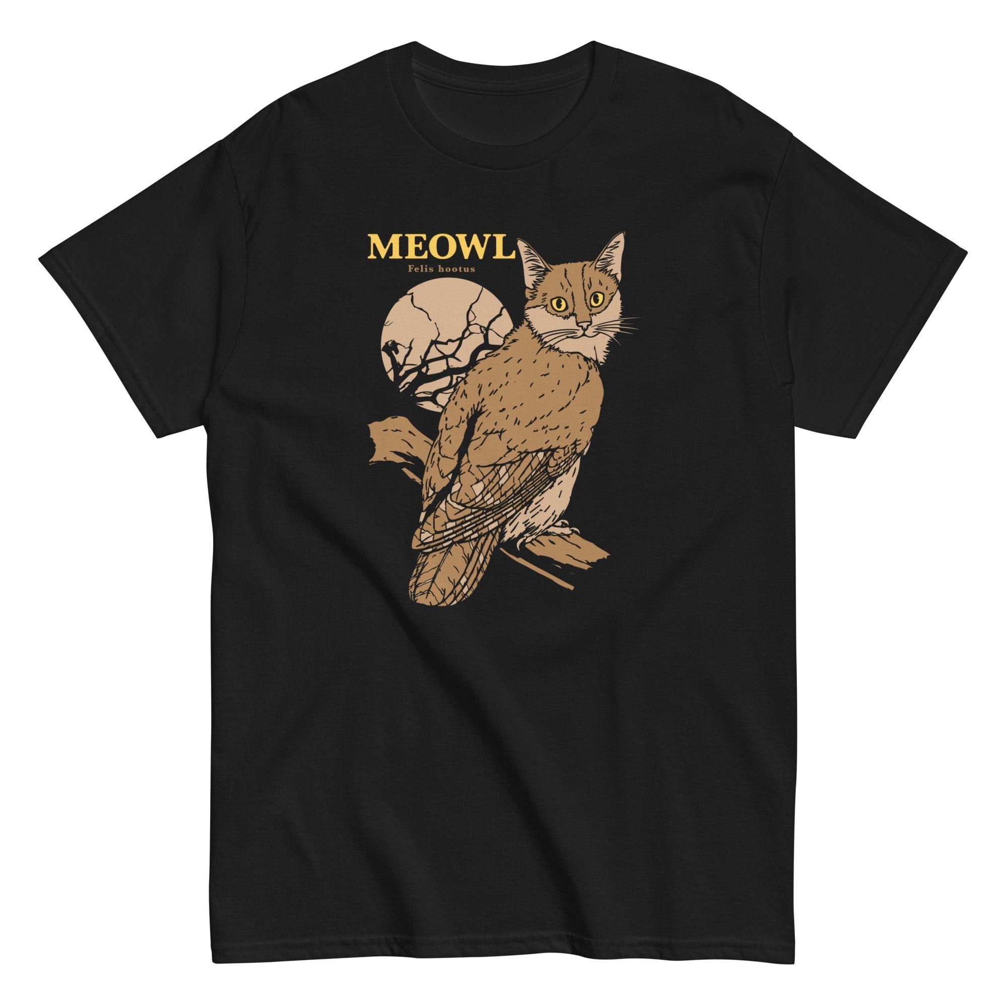 Meowl Men's Classic - Adult & Kids T-Shirts, Sweatshirts & Hoodies apparel design preview 1