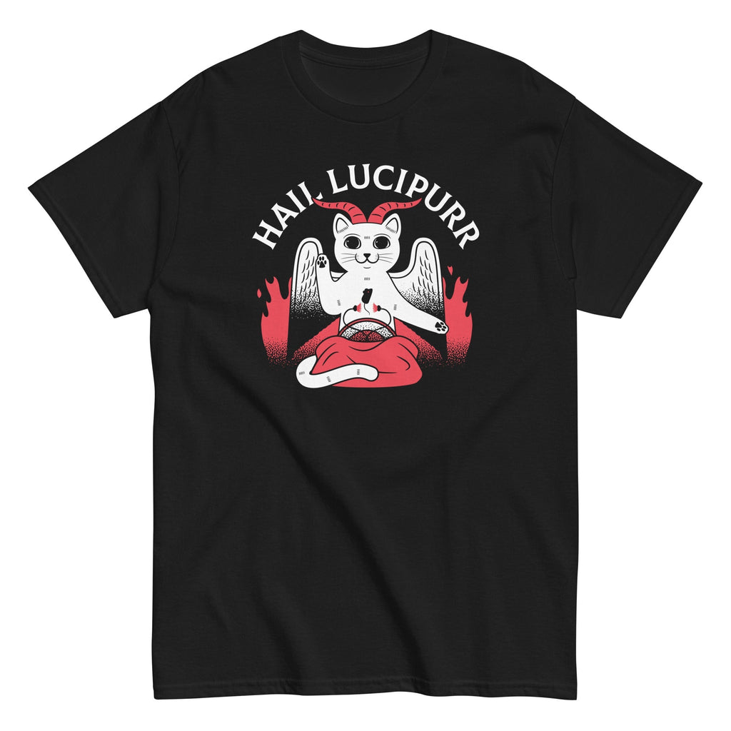 Hail Lucipurr Men's Classic - Adult & Kids T-Shirts, Sweatshirts & Hoodies apparel design preview 1