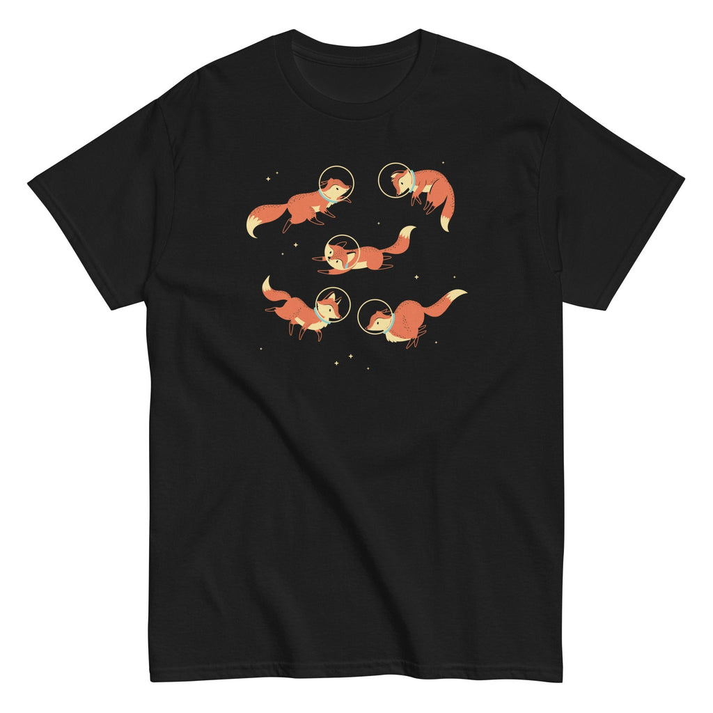 Foxes In Space Men's Classic - Adult & Kids T-Shirts, Sweatshirts & Hoodies apparel design preview 1