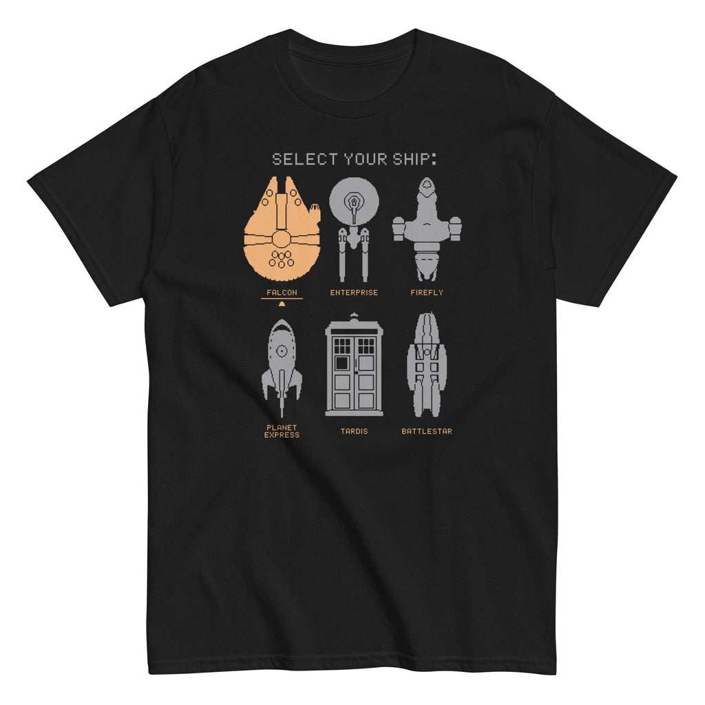 Select Your Ship Men's Classic - Adult & Kids T-Shirts, Sweatshirts & Hoodies apparel design preview 1