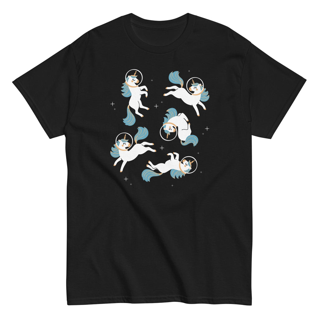 Unicorns In Space Men's Classic - Adult & Kids T-Shirts, Sweatshirts & Hoodies apparel design preview 1
