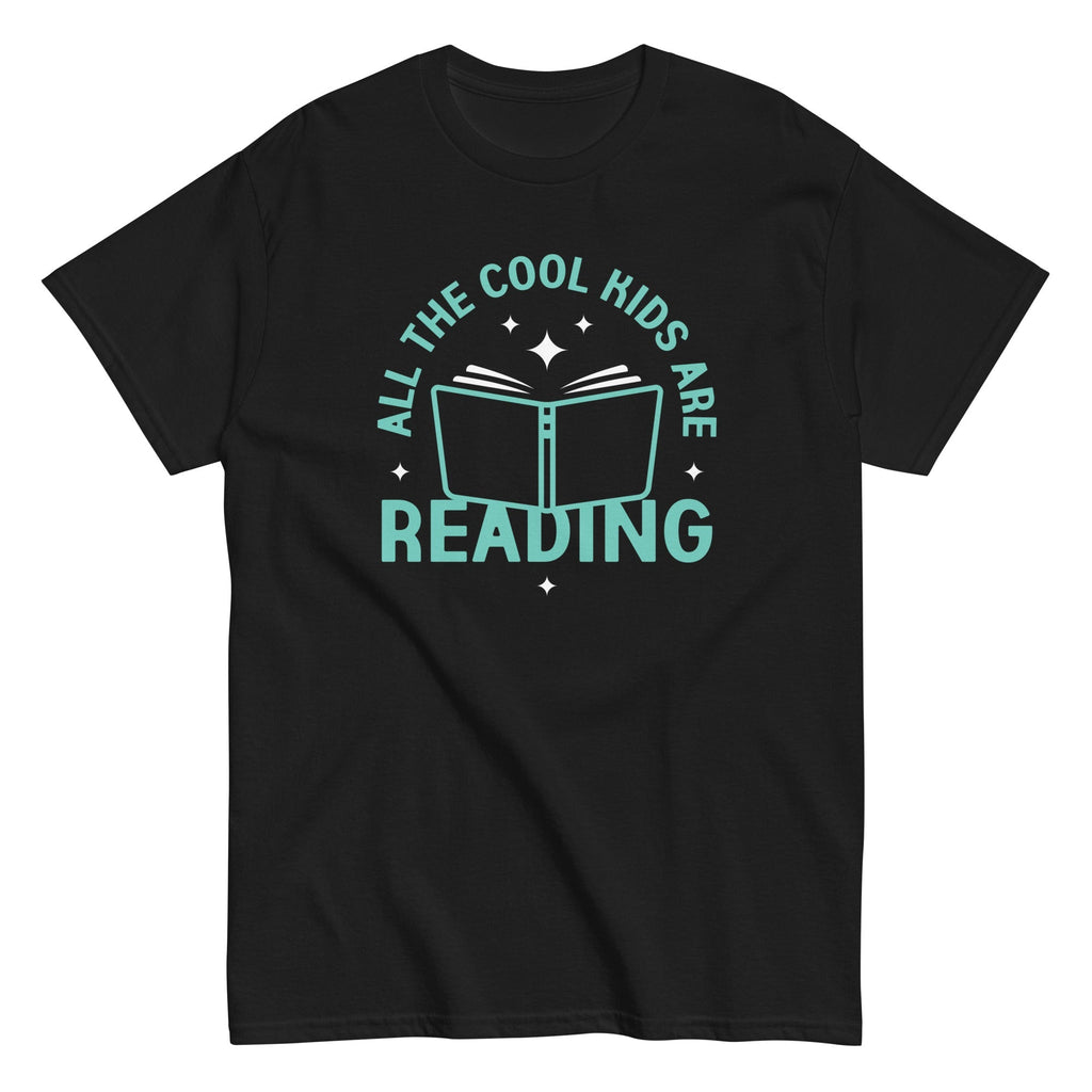 All The Cool Kids Are Reading Men's Classic - Adult & Kids T-Shirts, Sweatshirts & Hoodies apparel design preview 1
