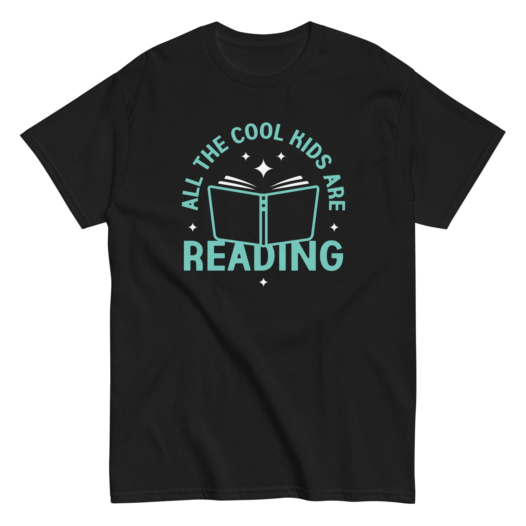 All The Cool Kids Are Reading Men's Classic - Adult & Kids T-Shirts, Sweatshirts & Hoodies apparel design preview 1