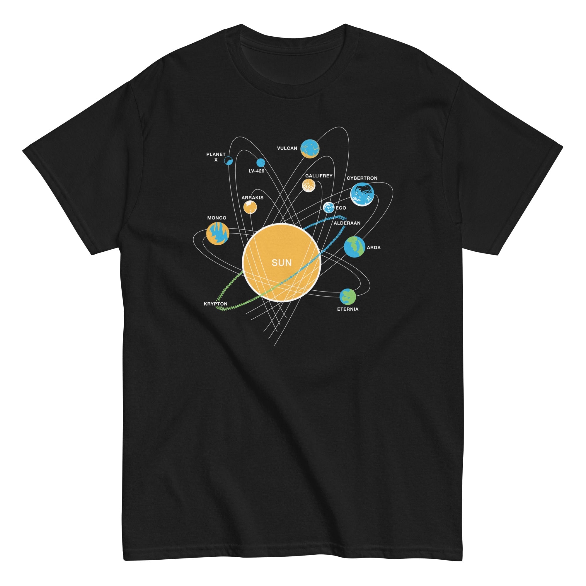 Solar System Men's Classic - Adult & Kids T-Shirts, Sweatshirts & Hoodies apparel design preview 1