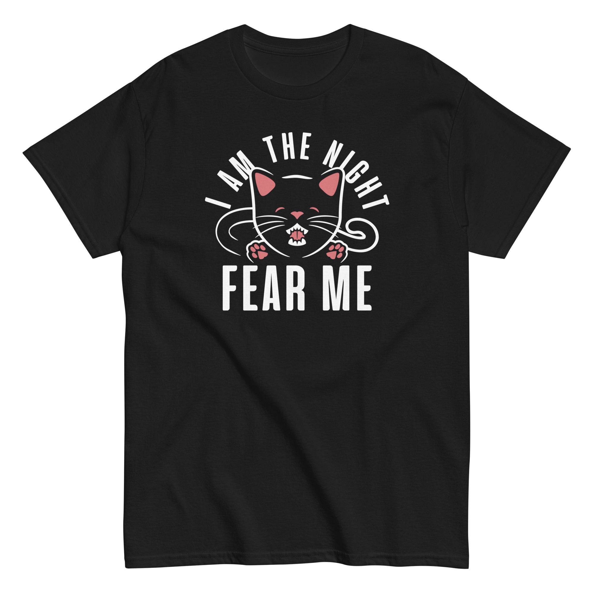 I Am The Night Fear Me Men's Classic - Adult & Kids T-Shirts, Sweatshirts & Hoodies apparel design preview 1
