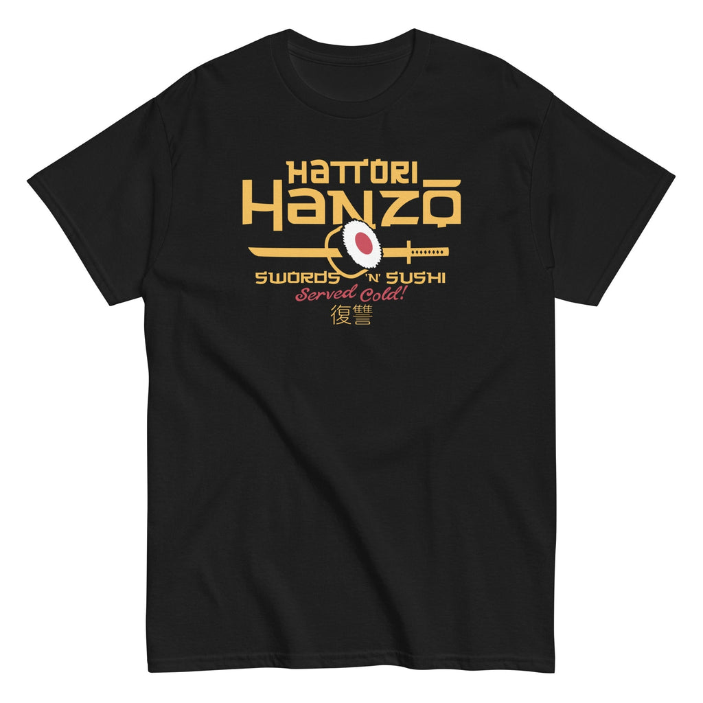 Hattori Hanzo Swords 'n' Sushi Men's Classic - Adult & Kids T-Shirts, Sweatshirts & Hoodies apparel design preview 1