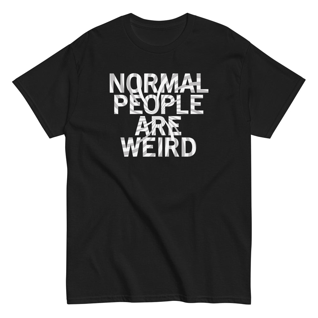 Normal People Are Weird Men's Classic - Adult & Kids T-Shirts, Sweatshirts & Hoodies apparel design preview 1