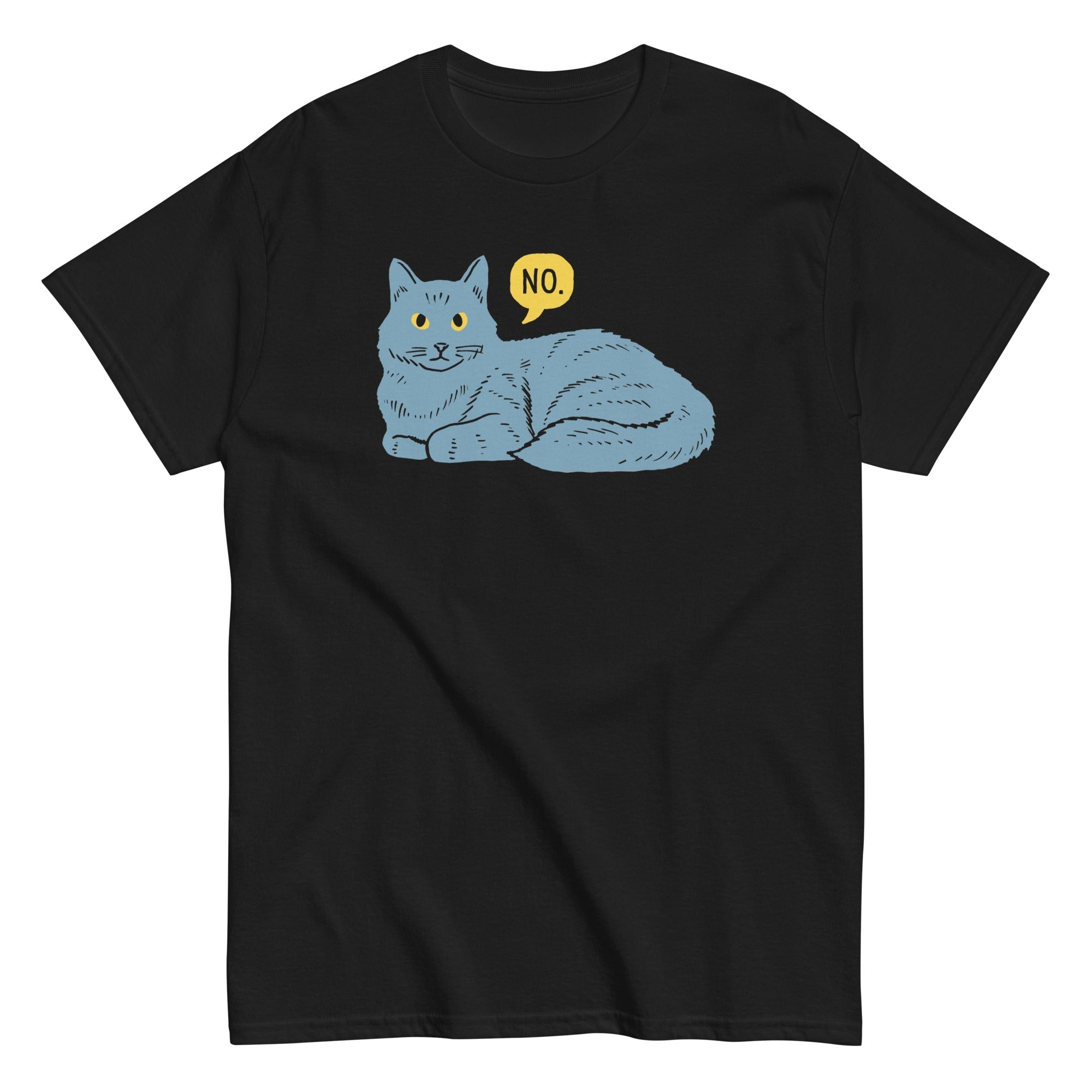 No Cat Men's Classic - Adult & Kids T-Shirts, Sweatshirts & Hoodies apparel design preview 1