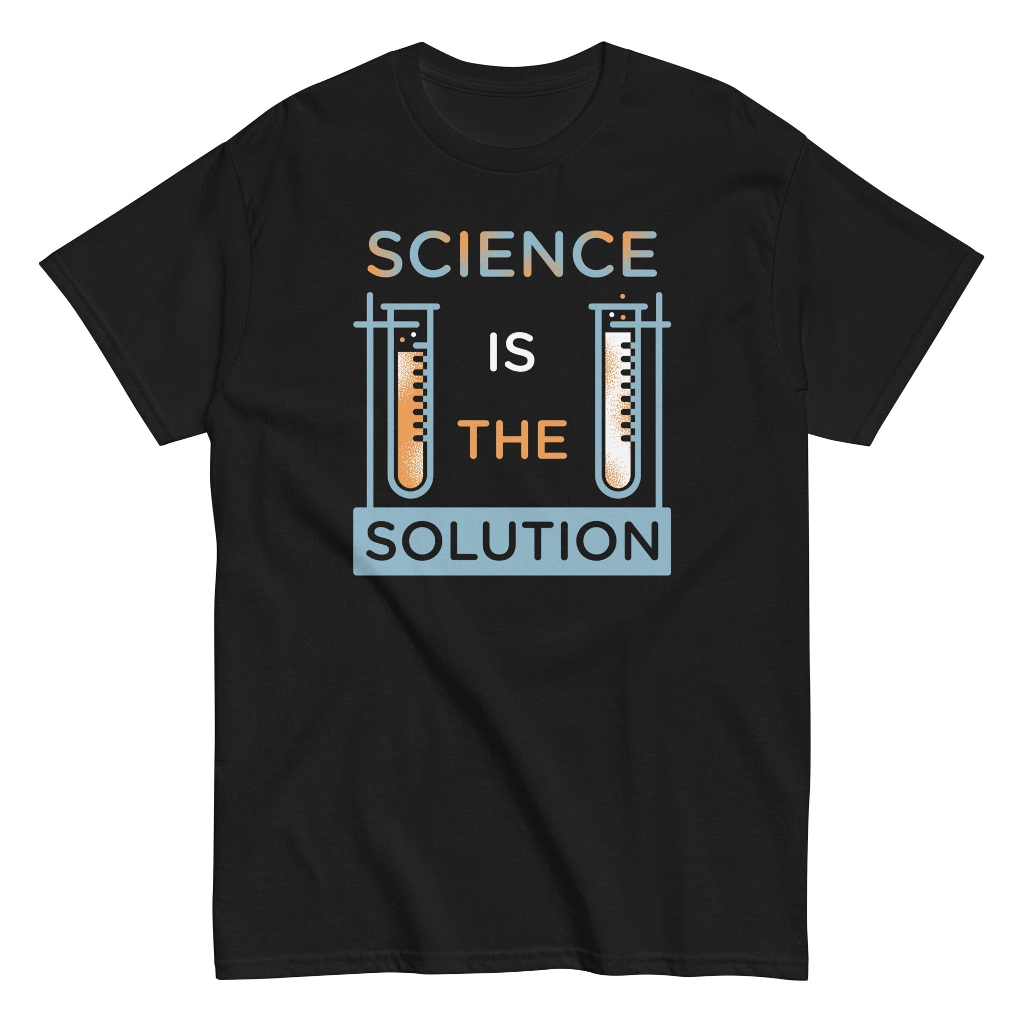Science Is The Solution Men's Classic - Adult & Kids T-Shirts, Sweatshirts & Hoodies apparel design preview 1