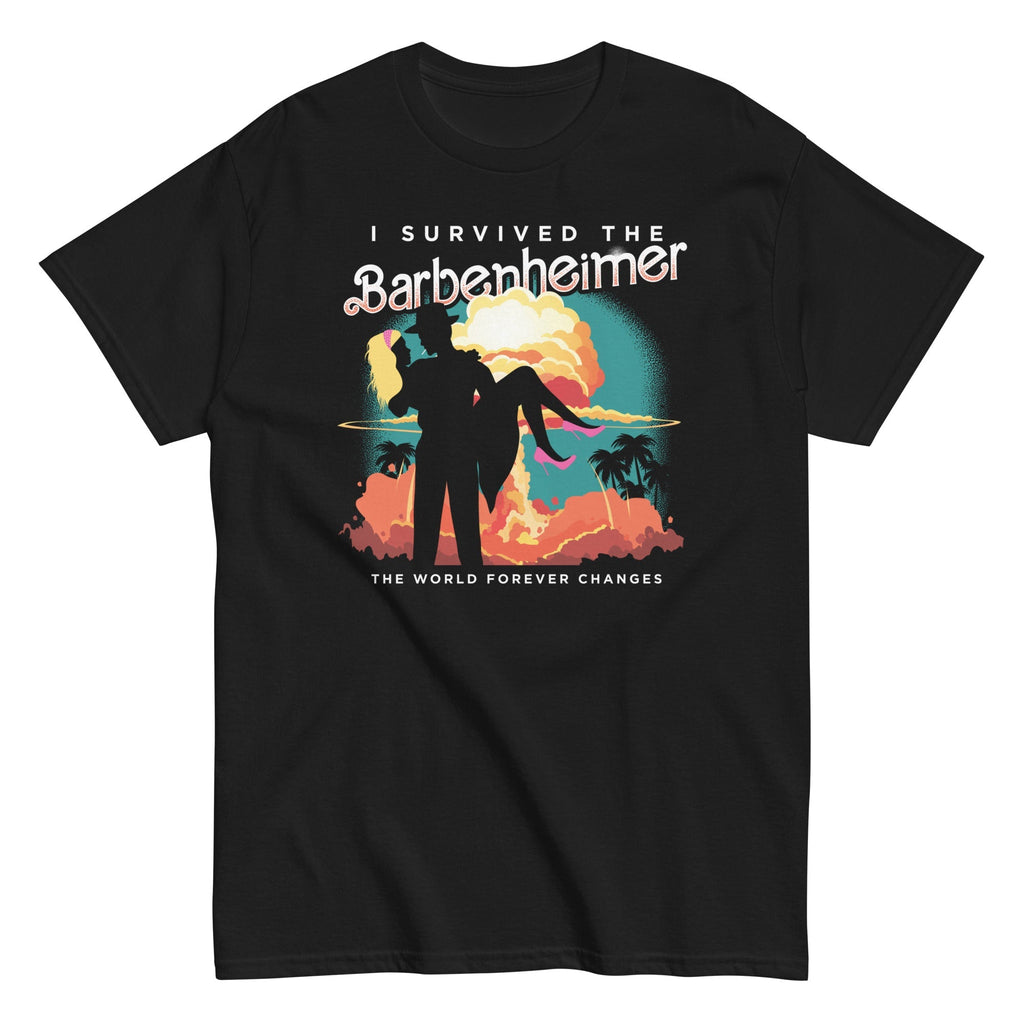 I Survived The Barbenheimer Men's Classic - Adult & Kids T-Shirts, Sweatshirts & Hoodies apparel design preview 1