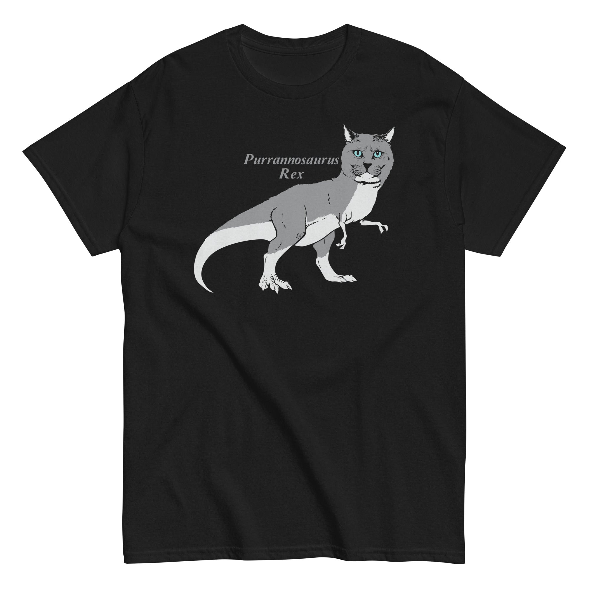Purrannosaurus Rex Men's Classic - Adult & Kids T-Shirts, Sweatshirts & Hoodies apparel design preview 1