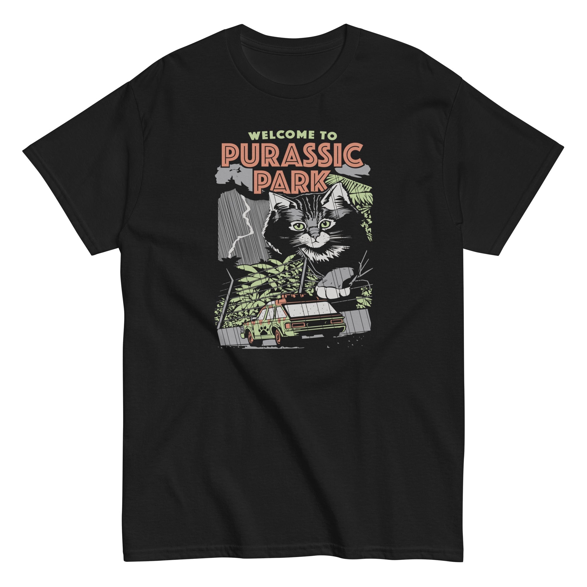 Purassic Park Men's Classic - Adult & Kids T-Shirts, Sweatshirts & Hoodies apparel design preview 1