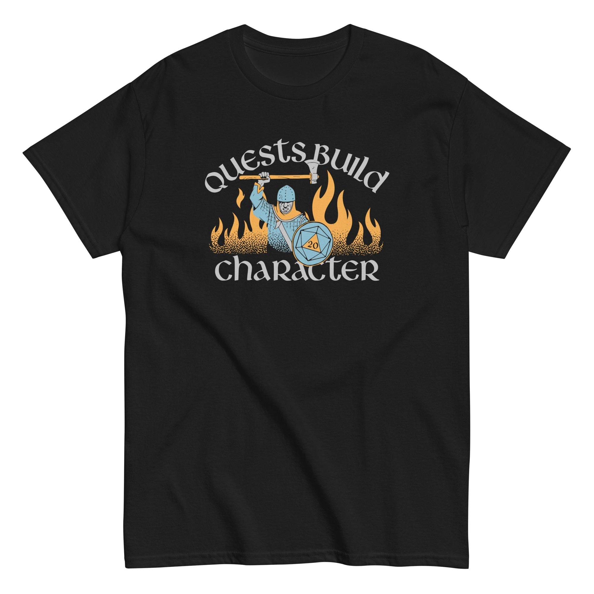Quests Build Character Men's Classic - Adult & Kids T-Shirts, Sweatshirts & Hoodies apparel design preview 1