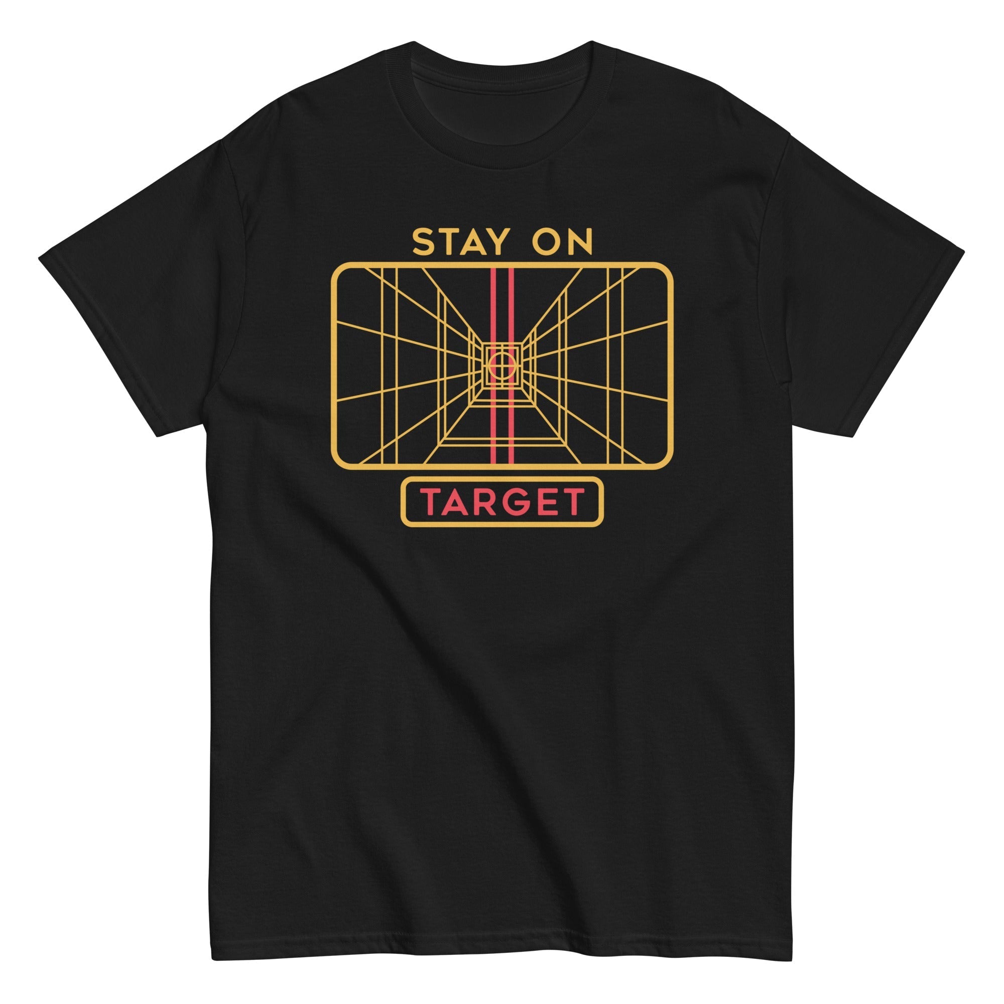 Stay On Target Men's Classic - Adult & Kids T-Shirts, Sweatshirts & Hoodies apparel design preview 1