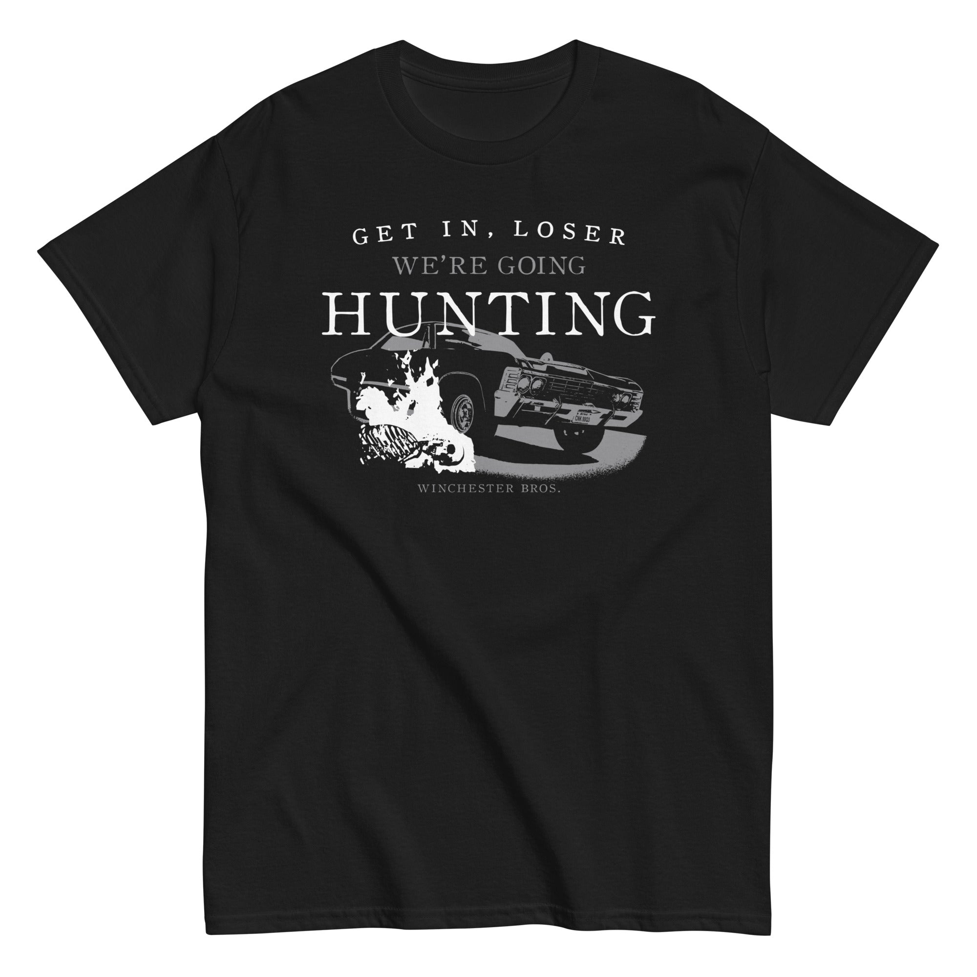 We're Going Hunting Men's Classic - Adult & Kids T-Shirts, Sweatshirts & Hoodies apparel design preview 1